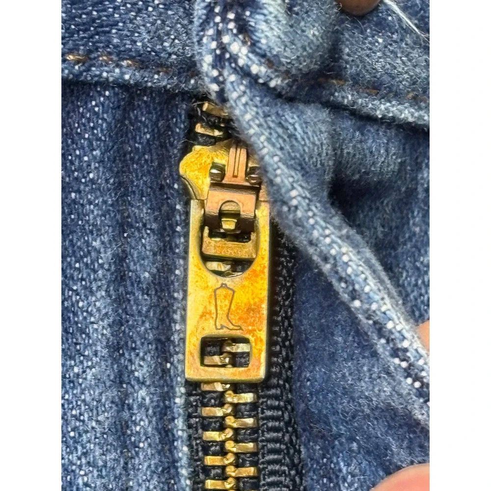 Wrangler 13MWZ Blue Denim‎ Jeans Mens Size 42x30 Classic Fit Straight Leg